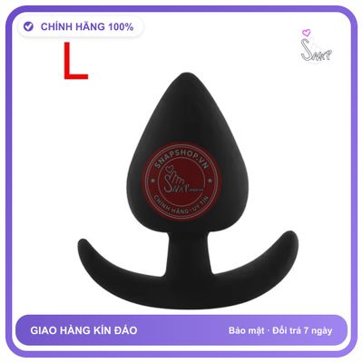 Dụng Cụ Phích Cắm Kích Thích Hậu Môn Không Rung Size To chính hãng - silicone y tế, chất liệu an toàn cho da, dễ vệ sinh - giao hàng che tên kín đáo