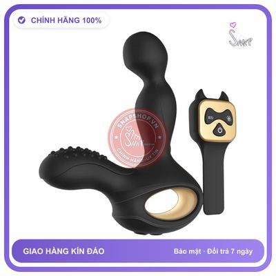 Dụng Cụ Kích Thích Hậu Môn Có Nhiệt Lựa Chọn Hoàn Hảo Cho Quý Khách Hàng chính hãng - điều khiển từ xa, silicone y tế, chất liệu an toàn cho da - giao hàng che tên kín đáo