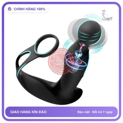 Máy Rung Hậu Môn Chìa Khóa Cho Cực Khoái Đơn Giản chính hãng - sạc usb, rung êm không tiếng động, silicone y tế - giao hàng che tên kín đáo