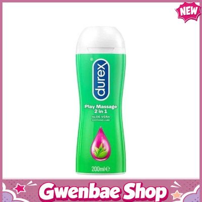 Durex 2in1 - Gel massage nha đam chai 200ml