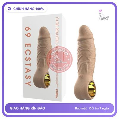 Dương Vật Giả Mini 69 Ecstasy Cầm Tay chính hãng - 10 chế độ rung, chống nước, silicone mềm mại - giao hàng che tên kín đáo