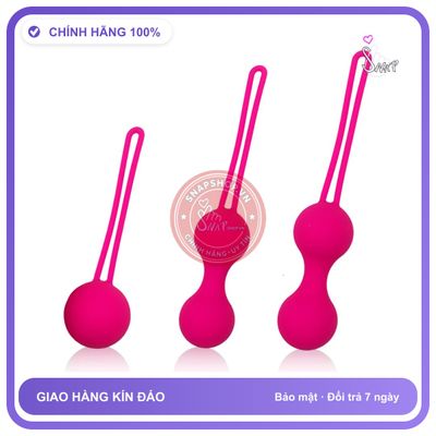 Bóng Tập Co Thắt Âm Đạo Ball Kegel Cho Nữ Sướng Mê chính hãng - sạc USB, silicone y tế, chất liệu an toàn cho da - giao hàng che tên kín đáo