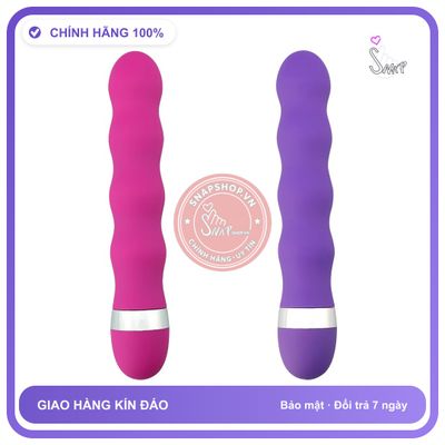 Que Rung 18cm Kích Thích Âm Đạo Gia Tăng chính hãng - chống nước, silicone mềm, chất liệu an toàn cho da - giao hàng che tên kín đáo