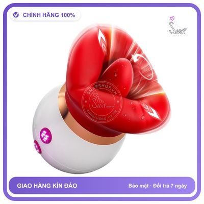 Bông Hồng Hút Có Rung Cực Phê chính hãng - 10 chế độ rung, sạc USB, chống nước - giao hàng che tên kín đáo