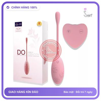 Trứng Rung Luxeluv DO Tuyệt Tác Mới Nhất Hiện Nay chính hãng - chất liệu an toàn cho da, dễ vệ sinh, êm ái khi dùng - giao hàng che tên kín đáo