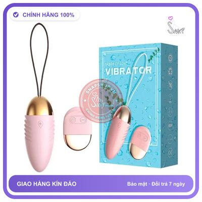 Trứng Rung Không Dây - Cho Cuộc Tình Đê chính hãng - điều khiển từ xa, chất liệu an toàn cho da, dễ vệ sinh - giao hàng che tên kín đáo