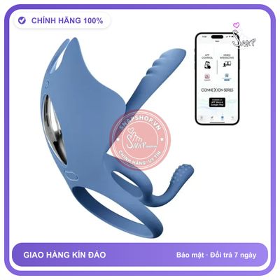 Vòng Rung Svakom Barzillai Làm Chủ Cuộc Yêu, Bùng Nổ Đam Mê chính hãng - 5 chế độ rung, sạc USB, điều khiển từ xa - giao hàng che tên kín đáo