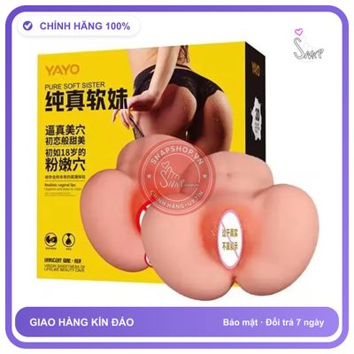 Bán Thân 3D YaYo chính hãng - silicone mềm mại, chất liệu an toàn cho da, dễ vệ sinh - giao hàng che tên kín đáo