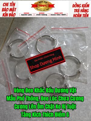 ( Sale) Vòng Đeo Dương Vật, Giúp Tăng Kích Thích Điểm G, Bao Sướng, Che Tên 