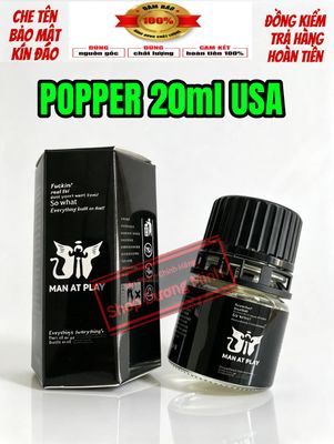 ( Hàng Chính Hãng USA) Popper 20ml Giá Tốt, Cam Kết Chất Lượng Và Hiệu Quả 