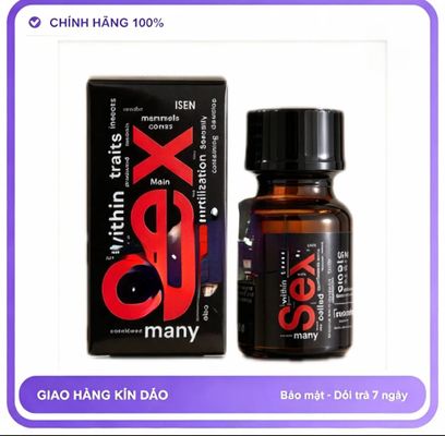 Chai hít tăng khoái cảm Popper 10ml Chai Hít Kích Thích quan hệ cho nam và nữ, kích thích cực mạnh, tác dụng cực nhanh, Popper 10ml USA