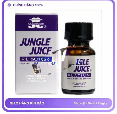 Chai hít tăng khoái cảm Popper lockerroom 10ml Hàng Chính Hãng USA Popper 10ml ko cồn,ko nhức đầu, ko bỏng mũi