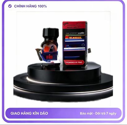 Chai hít tăng khoái cảm Popper THE STROM 10ml Chai Hít Popper 10ml USA, Dành Cho Bot, Giúp Giảm Đau, Tăng Kích Thích Hưng Phấn Cực Mạnh