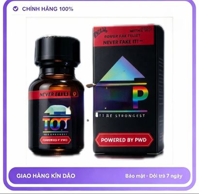 Chai hít tăng khoái cảm Popper TOT 10ml Popper cho top 10ml USA, Hàng Chính Hãng, Chống Lờn Chống Xìu, Kéo Dài Thời Gian Quan Hệ,Bao Phê
