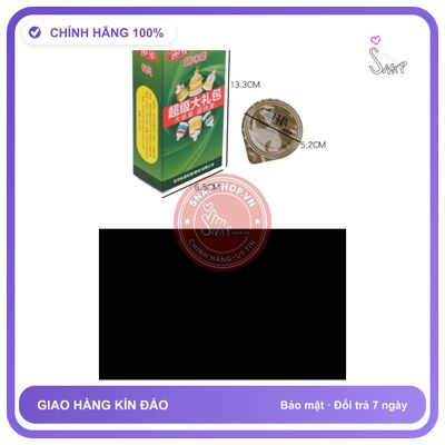 Bao cao su Bao Bo Hàng Công Ty Bao Cao Su Gai To, Hộp 6 Cái, Hàng Chính Hãng, che tên sản phẩm bảo mật kín đáo