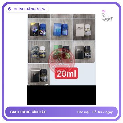 Chai hít tăng khoái cảm Popper MAN AT PALY 20ml Lấy Ngẫu Nhiên Popper 20ml USA, Hàng Chính Hãng, Cực Mạnh Bao Phê, Ko Nhức Đầu, Ko Bỏng Mũi, che tên s