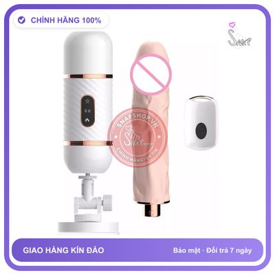 Máy Cho Nữ Cyclone Fire Kích Thích Hưng Phấn chính hãng - rung nhấp chuyển động đẩy tới và lui tự động, chất liệu an toàn cho da, dễ vệ hàng có sẵn