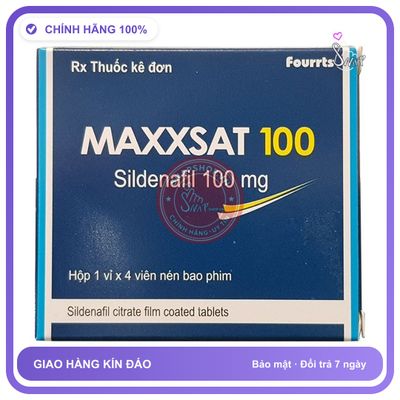 Thuốc Cường Dương Maxxsat 100mg chính hãng - chất liệu an toàn cho da, dễ vệ sinh, êm ái khi dùng - giao hàng che tên kín đáo
