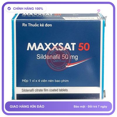 Thuốc Cường Dương Maxxsat 50mg chính hãng - chất liệu an toàn cho da, dễ vệ sinh, êm ái khi dùng - giao hàng che tên kín đáo