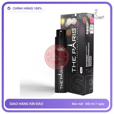 Oniiz Scent - Nước Hoa Nam Giới THE PARIS Chai Xịt 10ml chính hãng - thấm nhanh không nhờn rít, dùng trước khi quan hệ, nhỏ gọn dễ mang theo - giao hàng che tên kín đáo