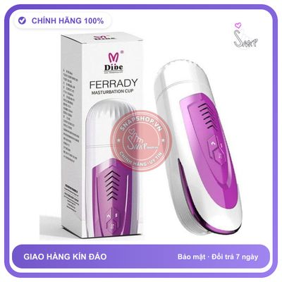 Máy DIBE Ferrady Tự Động Thụt + chính hãng - 3 chế độ rung, sạc USB, rung nhấp chuyển động đẩy tới và lui tự động - giao hàng che tên kín đáo