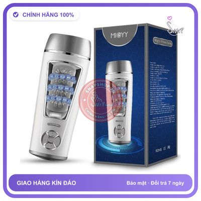 Âm Đạo Giả Đa Năng Migyy Prince Lu ba Máy rung nhấp chuyển động đẩy tới và lui hút và mút cực mạnh Tự Động chính hãng - 10 chế độ rung, sạc USB, rung nhấp chuyển động đẩy tới và lui tự động 