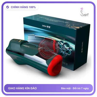 Máy Air Blowjob Leten hút và mút cực mạnh Tự Động Có Nhiệt chính hãng - 5 mức rung, sạc USB, silicone mềm mại - giao hàng che tên kín đáo