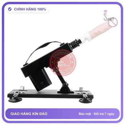 Súng Máy Dương Vật Giả Ji Yu Kèm 6 Đầu Thay Thế chính hãng - sạc USB, có sưởi ấm, chống nước - giao hàng che tên kín đáo