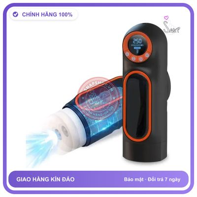 Máy rung nhấp chuyển động đẩy tới và lui Và hút và mút cực mạnh ADVENTUBER chính hãng - 10 chế độ rung, sạc USB, rung nhấp chuyển động đẩy tới và lui tự động - giao hàng che tên kín đáo