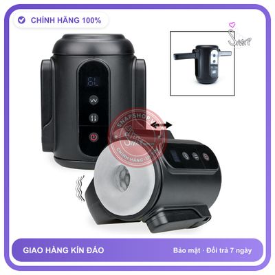 Cốc Cầm Tay Both Hand Rung và chính hãng - 3 chế độ rung, sạc usb, silicone mềm mại - giao hàng che tên kín đáo