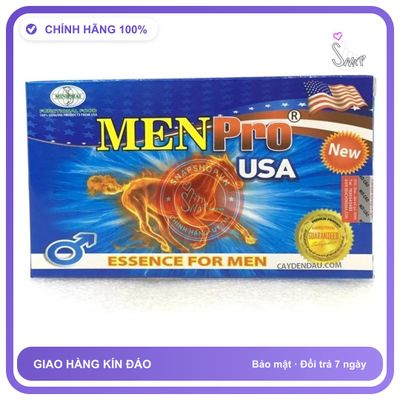 Viên Uống MenPro - Tăng Cường Sức Khỏe Nam Giới chính hãng - hỗ trợ tăng cường sinh lý, hàng chuẩn nguồn gốc rõ ràng, dùng đều đặn mỗi ngày - giao hàng che tên kín đáo