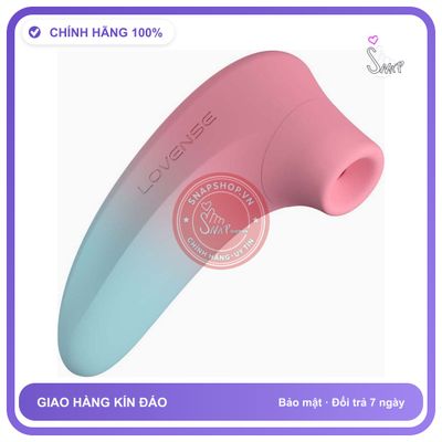 Máy hút và mút cực mạnh Âm Đạo Lovense Tenera 2 Nhiều Chế Độ chính hãng - 9 chế độ rung, rung êm không tiếng động, silicone mềm mại - giao hàng che tên kín đáo