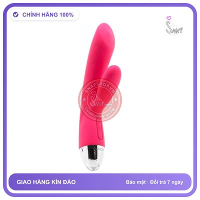 Svakom Trysta Dương Vật Giả Hai Nhánh Rung chính hãng - 7 chế độ rung, silicone cao cấp, chất liệu an toàn cho da - giao hàng che tên kín đáo