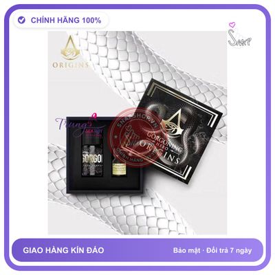 Combo popper Gorgoning Hero Origins 50ml dành cho Top Bot Chai 40ml + 10ml chính hãng - chai 50ml, hương dịu không nồng, hàng chuẩn nhập khẩu - giao hàng che tên kín đáo