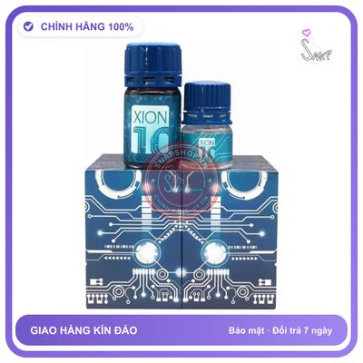 Popper Xion 10 Set 50ml Cải Thiện Trải Nghiệm chính hãng - chai 30ml, hàng chuẩn nhập khẩu, nắp kín không bay hơi - giao hàng che tên kín đáo