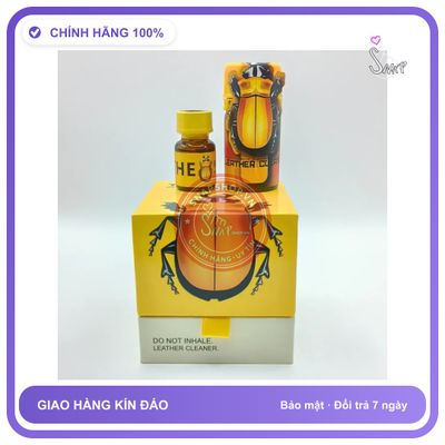 Popper The Beatles 40ml Chính Hãng Leather Cleaner - chai 30ml, hương dịu không nồng, dòng mạnh - giao hàng che tên kín đáo