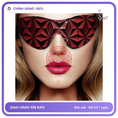 Bịt Mắt Da Khiến Cuộc Yêu Mới Lạ chính hãng - rung êm không tiếng động, chất liệu an toàn cho da, dễ vệ sinh - giao hàng che tên kín đáo