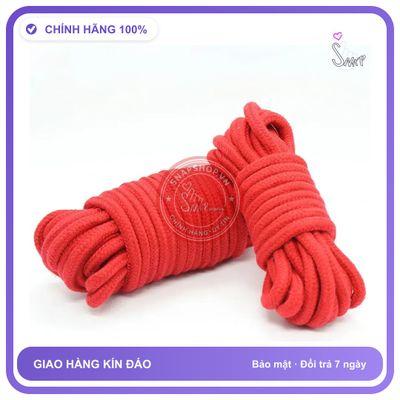 Dây Trói - Lựa Chọn Tuyệt Cú Mèo Cho chính hãng - chất liệu an toàn cho da, dễ vệ sinh, êm ái khi dùng - giao hàng che tên kín đáo