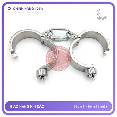 Khóa Cổ Tay Người Phục Tùng Của Bạn Bằng chính hãng - chất liệu an toàn cho da, dễ vệ sinh, êm ái khi dùng - giao hàng che tên kín đáo