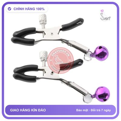 Dụng Cụ Kẹp Ngực - Đồ chơi BDSM Khiến chính hãng - chất liệu an toàn cho da, dễ vệ sinh, êm ái khi dùng - giao hàng che tên kín đáo