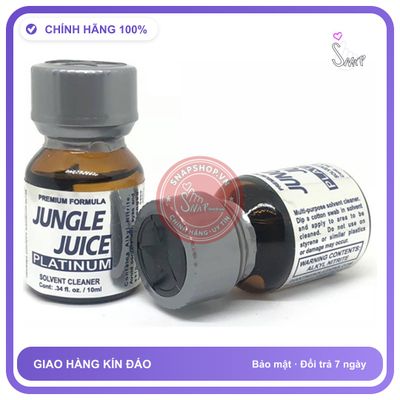Jungle Juice Platinum Popper 10ml by PWD | Made in USA chính hãng - chai 10ml, hàng chuẩn nhập khẩu, nắp kín không bay hơi - giao hàng che tên kín đáo