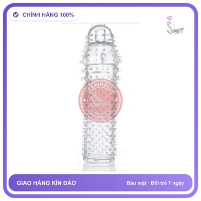 Bao Cao Su Đôn Dên Gai Nhuyễn Nhỏ chính hãng - có gai nổi, ôm sát cảm giác thật, chất liệu latex an toàn - giao hàng che tên kín đáo