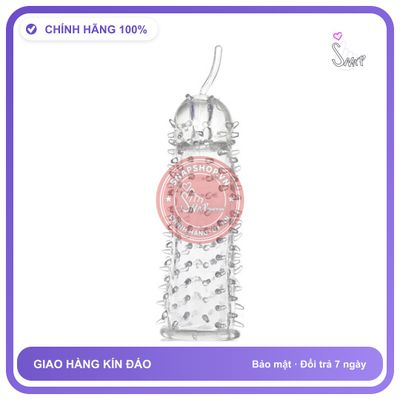 Bao Cao Su Đôn Dên Gai Râu Nhật Bản chính hãng - có gai nổi, ôm sát cảm giác thật, chất liệu latex an toàn - giao hàng che tên kín đáo