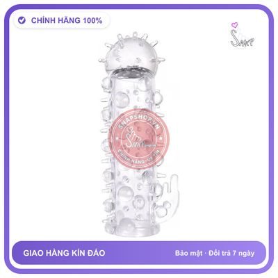 Bao Cao Su Đôn Dên Xương Rồng Có Gai chính hãng - có gai nổi, ôm sát cảm giác thật, chất liệu latex an toàn - giao hàng che tên kín đáo