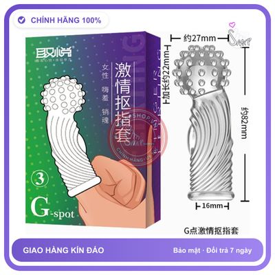 Bao Cao Su Đôn Dên Ngón Tay Lala (Mẫu Số 6) chính hãng - ôm sát cảm giác thật, chất liệu latex an toàn, hàng nhập khẩu - giao hàng che tên kín đáo