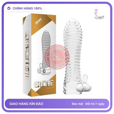 Bao Cao Su Đôn Dên Cao Cấp Aichao Rung chính hãng - ôm sát cảm giác thật, chất liệu latex an toàn, hàng nhập khẩu - giao hàng che tên kín giao nhanh