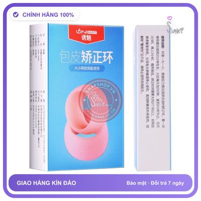 Bộ 2 Vòng Cockring Unimat Siêu Mềm chính hãng - silicone mềm mại, chất liệu an toàn cho da, dễ vệ sinh - giao hàng che tên kín đáo