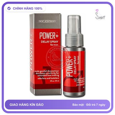 Chai Xịt USA Power Delay Spray - Kéo Dài 59ml chính hãng - kéo dài thời gian, thấm nhanh không nhờn rít, dùng trước khi quan hệ - giao hàng che tên kín đáo