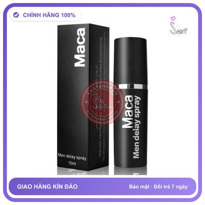 Chai Xịt USA Maca - Kéo Dài Thời Gian - 10ml chính hãng - chiết xuất thảo dược, thấm nhanh không nhờn rít, dùng trước khi quan hệ - giao hàng che tên kín đáo