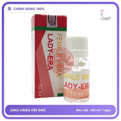 LADY ERA Hỗ Trợ Sinh Lý Nữ - Hàng USA Dạng Nước chính hãng - chất liệu an toàn cho da, dễ vệ sinh, êm ái khi dùng - giao hàng che tên kín đáo